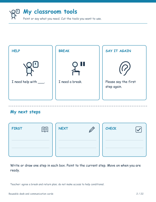 Preview of Classroom Tools: Words, Sounds, and Number Bonds